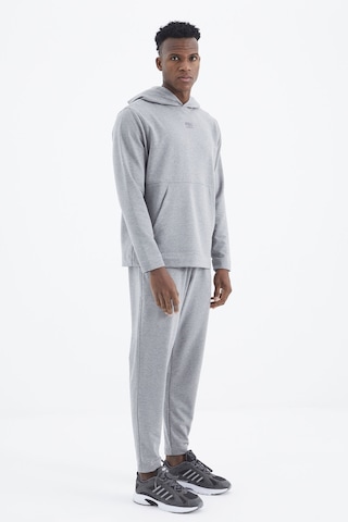 Tommy Life Rex Gri Melanj Basic Erkek Eşofman Takım - 85232 GRİ MELANJ