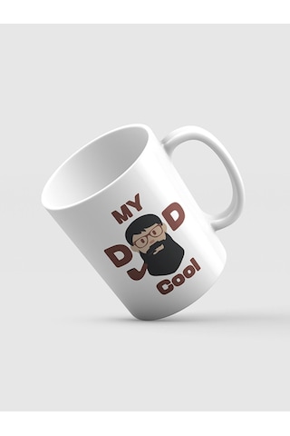 Kupa Bardak My Dad Cool Temalı Baskılı Mug Kupa Bardak My Dad Cool Temalı Baskılı Mug