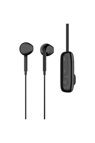 Bix BXA4 Klipsli Mikrofonlu Bluetooth 5.3 Kulak İçi Yaka Kulaklığı