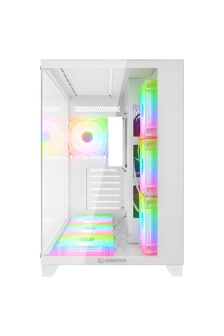 Rampage Arcturus 750w 80+ Beyaz 7 12cm Rgb Fan Oyuncu Bilgisayar Kasası