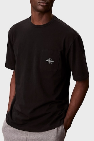 Calvin Klein Erkek T Shirt Lv00nm2972 Ub1 Siyah