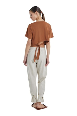 Blackspade Kadın Kısa Kol Tarçın Pijama Takımı C4t9n3o06- 001