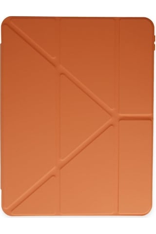 Apple Uyumlu iPad Pro 4. Nesil M2 2022 11 Inç Tablet Silikon Kılıf Origami Pencil Kılıf