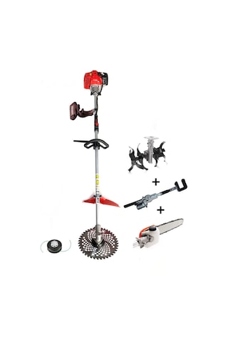 Silen C-52 3.2 KW 4.6 HP Yan Tırpan + Zeytin Silkeleme + Dal Testere + Akrep Çapa Makinesi