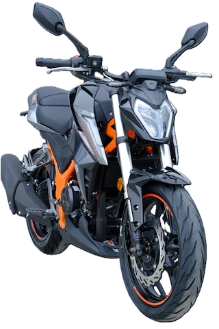 Arora Ck250 250 CC 6 Vites Motosiklet Siyah - Turuncu