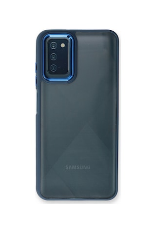 Galaxy A03s Kılıf Dora Kapak - Mavi