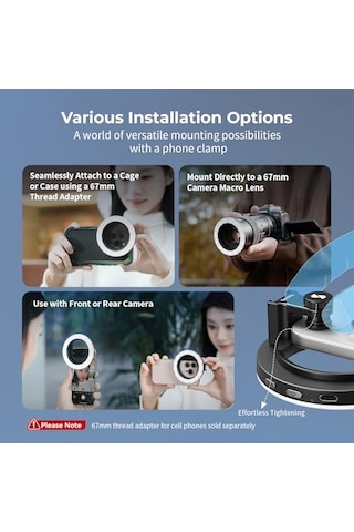 4873 67mm Ring Led Video Işığı