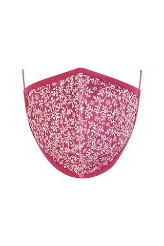 Penti Bordo Desenli Maske M