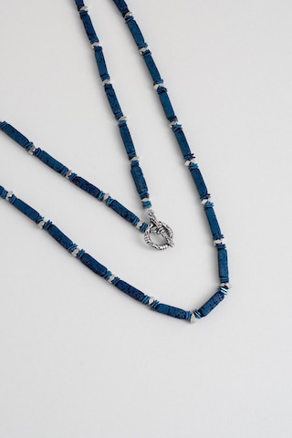 So Chic Lav Taşlı 50 Cm Çelik Erkek Kolye