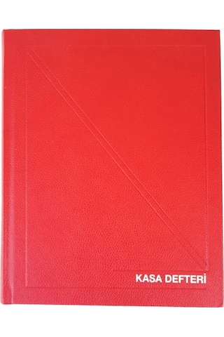Kasa Defteri 17x24 368 Yaprak Cilt Bezli