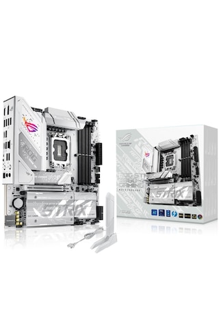 Asus Rog Strix B860-G Gaming WiFi Intel B860 9066 MHz (OC) DDR5 Soket 1851 mATX Anakart