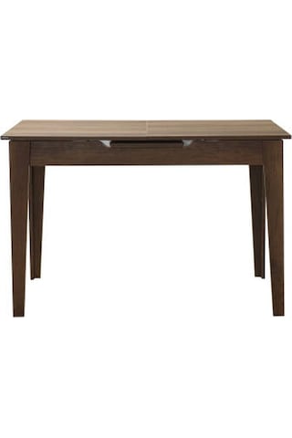 Açılır Mutfak Masası - Koyu Ceviz Oslo Ceviz 120-150x75x70 Cm Ceviz