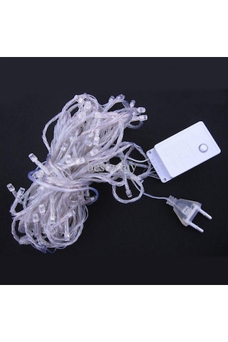 Büro Ev Partisi İçin 100led Beyaz Yılbaşı Ağacı Işığı Led Ampül