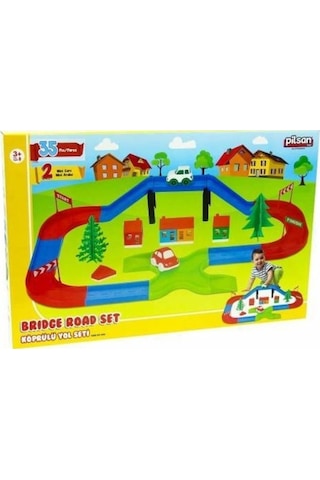 Pilsan Köprülü Arabalı Yol Seti 35 Parça