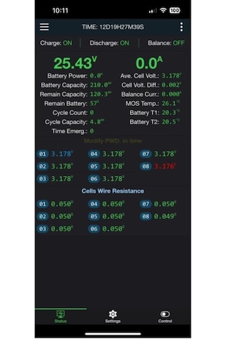 Prismacell Lifepo4 Tekerlekli Sandalye Aküsü Engelli Araba Aküsü 25.6 Volt 105 Ah