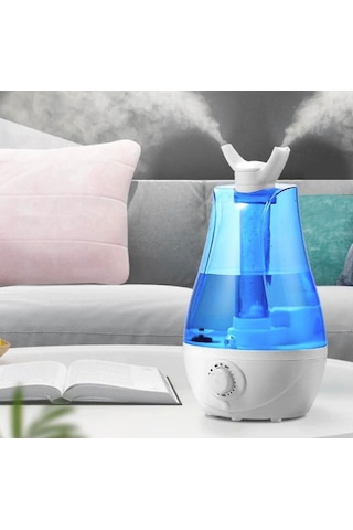 Büyük Boy Ultra Sis Buhar Makinası 3.5 Litre Çocuk Ve Bebek Odaları İçin Ev Hava Nemlendirici
