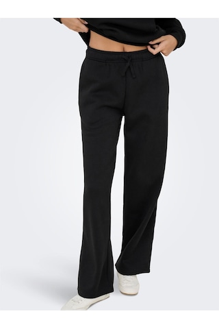 Onlbest Lıfe Straıght Pant Swt Noos Kadın Black Eşofman Altı - 15338734 Siyah
