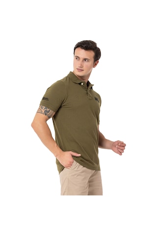 Routefield Erkek Polo Tişört Pads Haki Haki Haki