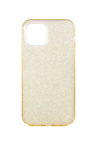 Apple Uyumlu iPhone 12 Kılıf Zore Shining Simli Silikon Kılıf