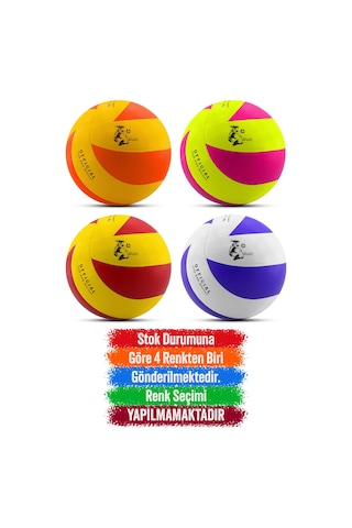 Telvesse Voleybol Topu Pompalı Set 280g Renkli 8 Panel Soft Touch İç-dış Mekan Uygun Dayanıklı 700 Açık Gri