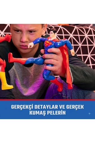 Dc Comics Superman 30 Cm Dev Figür Süper Kahraman Karekteri Lisanslı Oyuncak