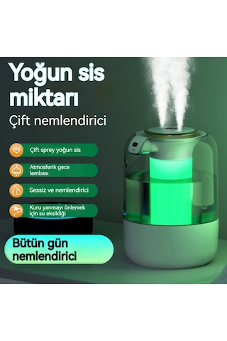 Lyon Yeni Hava Nemlendirici Ev Sessiz Yatak Odasıbüyük Sprey Hamile Kadılar Ve Bebek İçmekan Nemlendirici Yesil