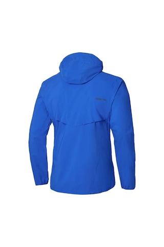 Mizuno Waterproof 20k Hooded Jacket Erkek Yağmurluk Mavi Çok Renkli