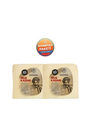Geleneksel Muş Kaşarı Paket 300g X 2 Adet
