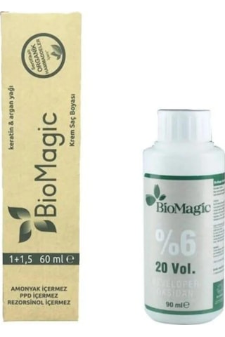 Biomagic Amonyaksız Krem Saç Boyası Biomagic Amonyaksız Krem Saç Boyası