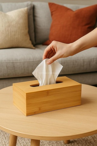 Busstier Kapaklı Plastik Peçetelik Modern Servis Standı Dayanıklı Şık Tasarım Ev Ofis Kafe Mutfak İçin Dekoratif Organizer Sku: Smg8690010158246 A