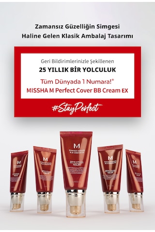 Missha Yoğun Kapatıcılık Sunan BB Krem M Perfect Cover BB Cream Ex No: 23 20 ML