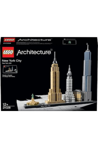LEGO® Architecture 21028 New York City 598 Parça