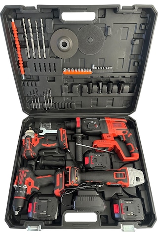 Repton RP-1380 Kömürsüz Akülü Set 4'lü