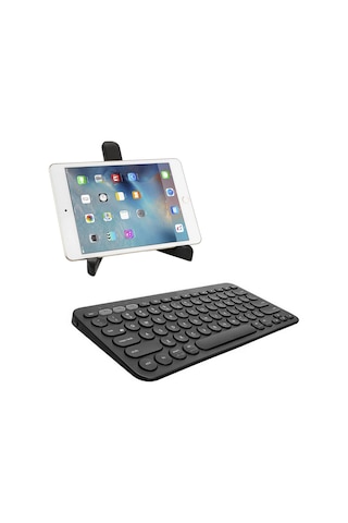 Samsung Uyumlu Tab S5e T720 Bluetooth Klavye + Tablet Standı - AL8105