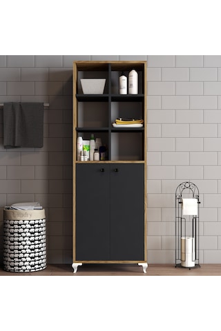 Moxen Mobilya Bdr3 Çok Amaçlı Dolap Raflı MXNBDR3003CVZANTRST