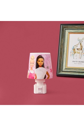 Ykc Barbie Abajur Gece Lambası - Pembe Pembe