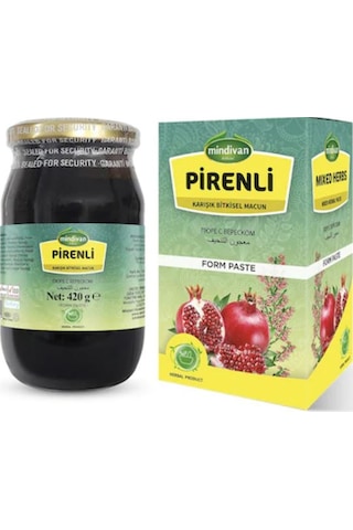 Mindivan Pirenli Nar Ekşili Karışık Bitkisel Macun 3 x 420 G