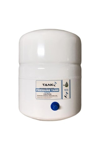Su Arıtma Cihazı Tankı 2.8 Galon Metal 8 LT + Vana