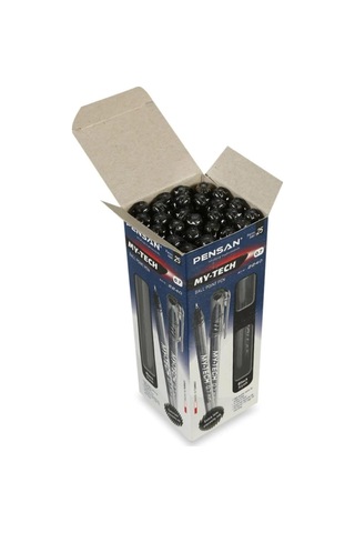 Pensan My-tech 0.7 Kalem 25'li Paket Siyah Genel