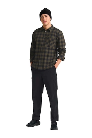Jack Wolfskın Jack Wolfskin Lite Flannel Shirt Erkek Yeşil Gömlek T0328 Haki