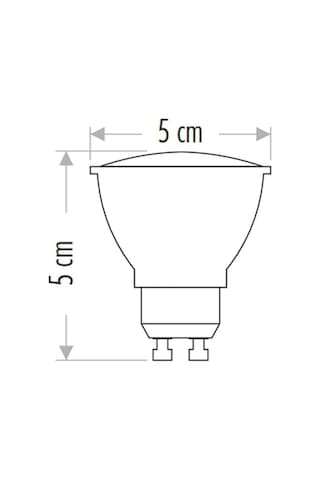 CATA CT-4215 7 Watt Gu10 Duylu Led Ampul Yeşil