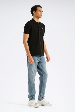 Reebok Blaze Embroıdered Ss Polo Siyah Erkek Kısa Kol T-shirt 000000000102345106
