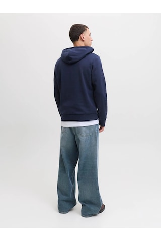 Jack & Jones Jack&jones Jjgeplas Sweat Hood Ln Sweatshırt Lacivert