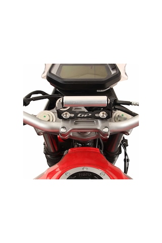 Gp Kompozit Honda Cb125f 2023-2024 Uyumlu Telefon / Navigasyon Tutucu Siyah Siyah