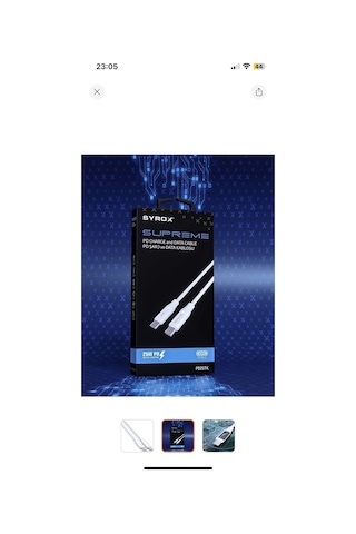 Syrox Type-c To Type-c Pd 25w Hızlı Data/şarj Kablosu 1mt Beyaz Her Iki Ucu