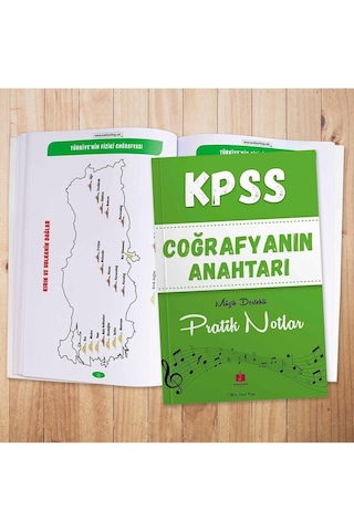 Kpss 2026 Coğrafyanın Anahtarı Müzik Destekli Pratik Notlar - Umut Kaya
