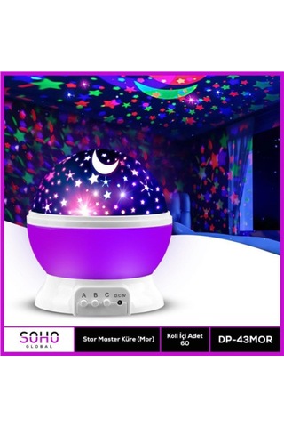 Star Master Gece Lambası Dönerli