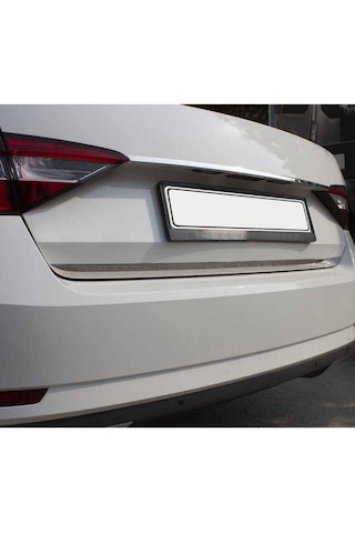 Skoda Süperb B3 Krom Bagaj Alt Çıta 2015-2020 Arası P.Çelik