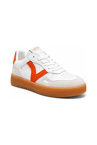 Lufian 121230058 Elsa Deri Unisex Sneaker Ayakkabı Turuncu