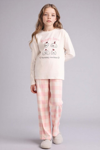 Defacto %100 Pamuklu 2'li Pijama Takımı Kız Çocuk H0102A826SP